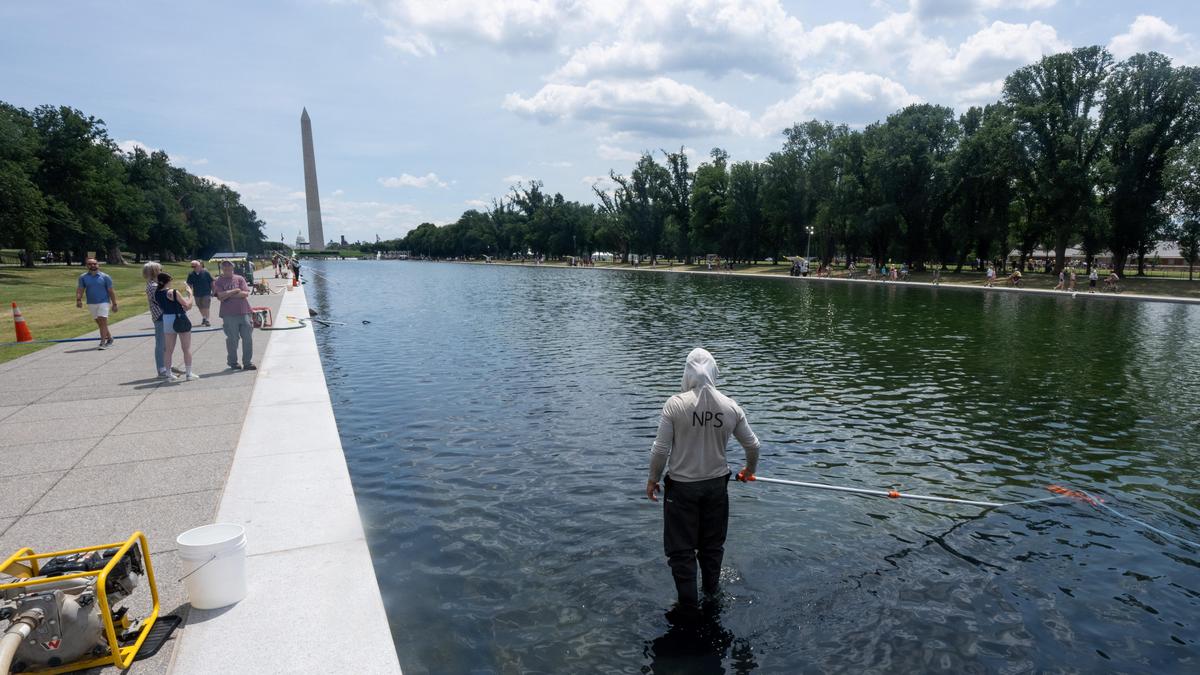 People caught vandalizing Washington Reflecting Pool to be fully prosecuted, U.S. Attorney Pirro says