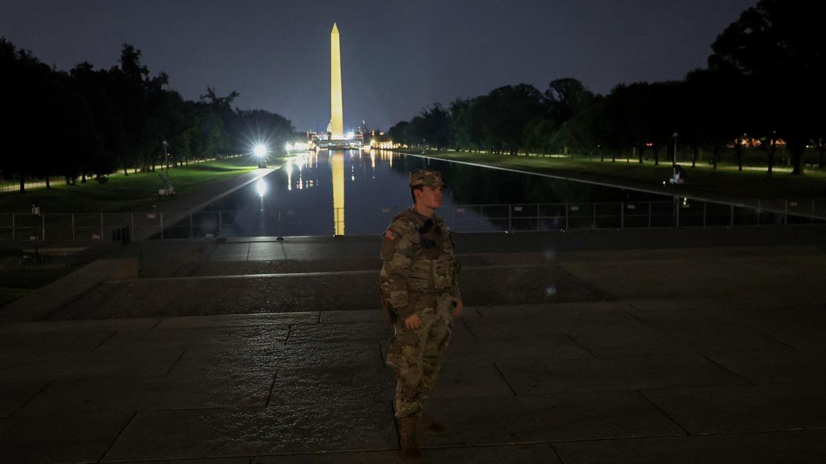 Trump says he will repair National Mall reflecting pool after July 4