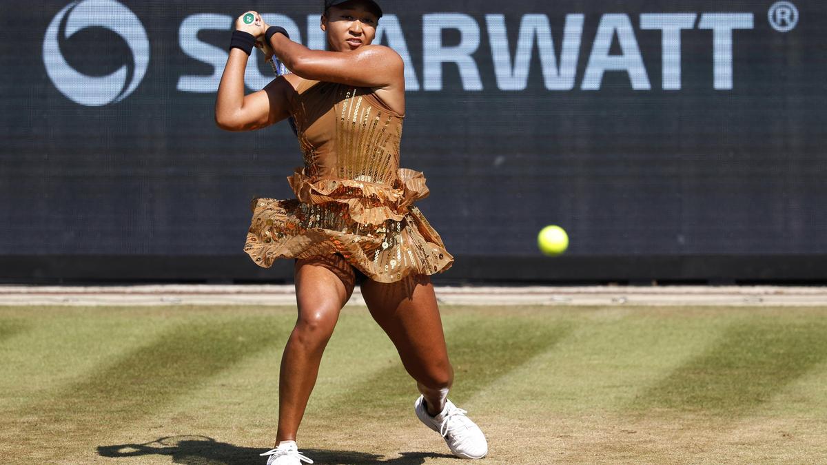 Naomi Osaka retires in second set of Bad Homburg final with foot injury