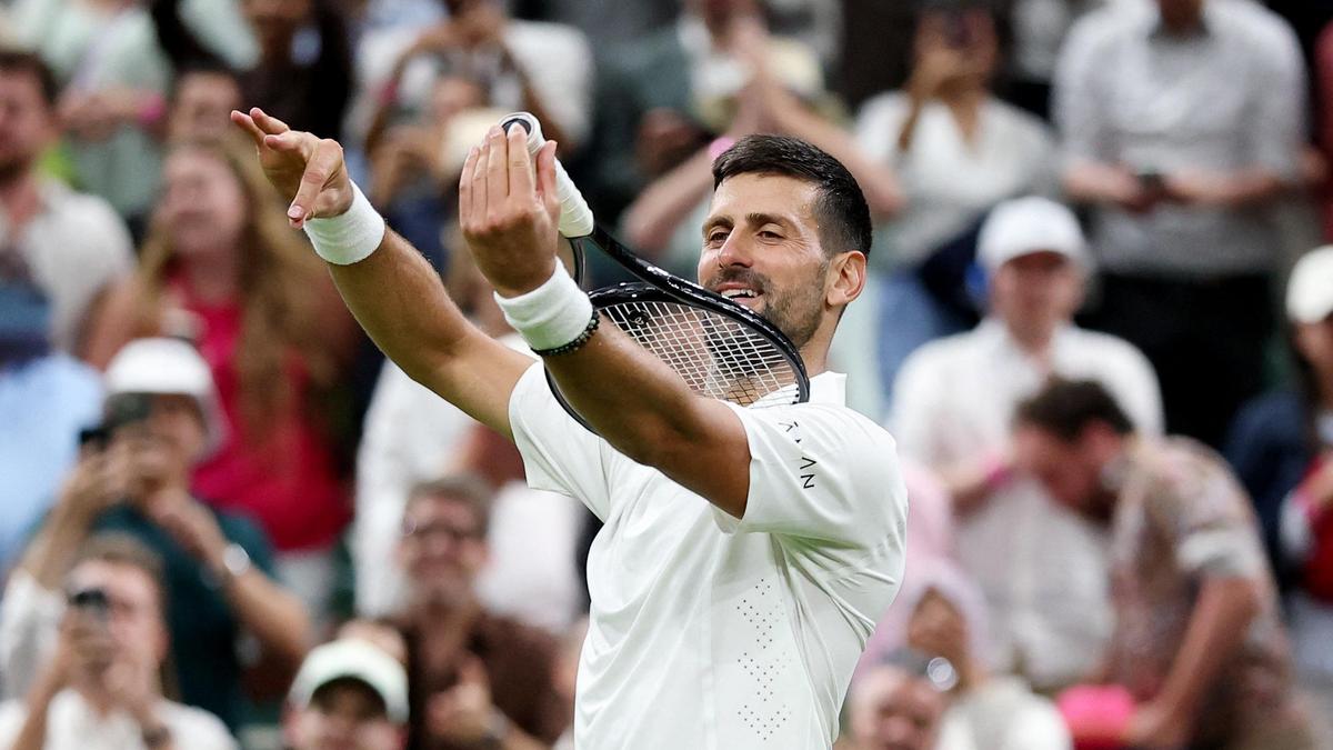 Djokovic sees off inspired Wu to reach Wimbledon second round