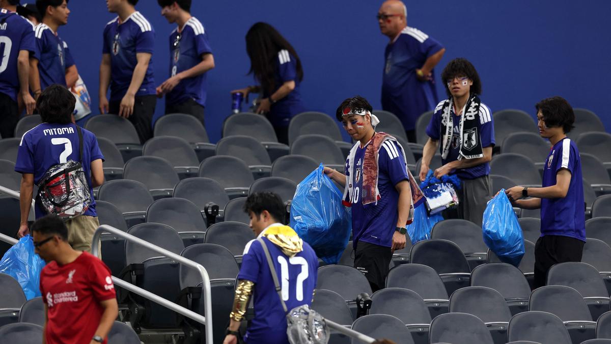 World Cup 2026: ‘This is our culture,’ say Japan fans as they clean up stadium after Netherlands game