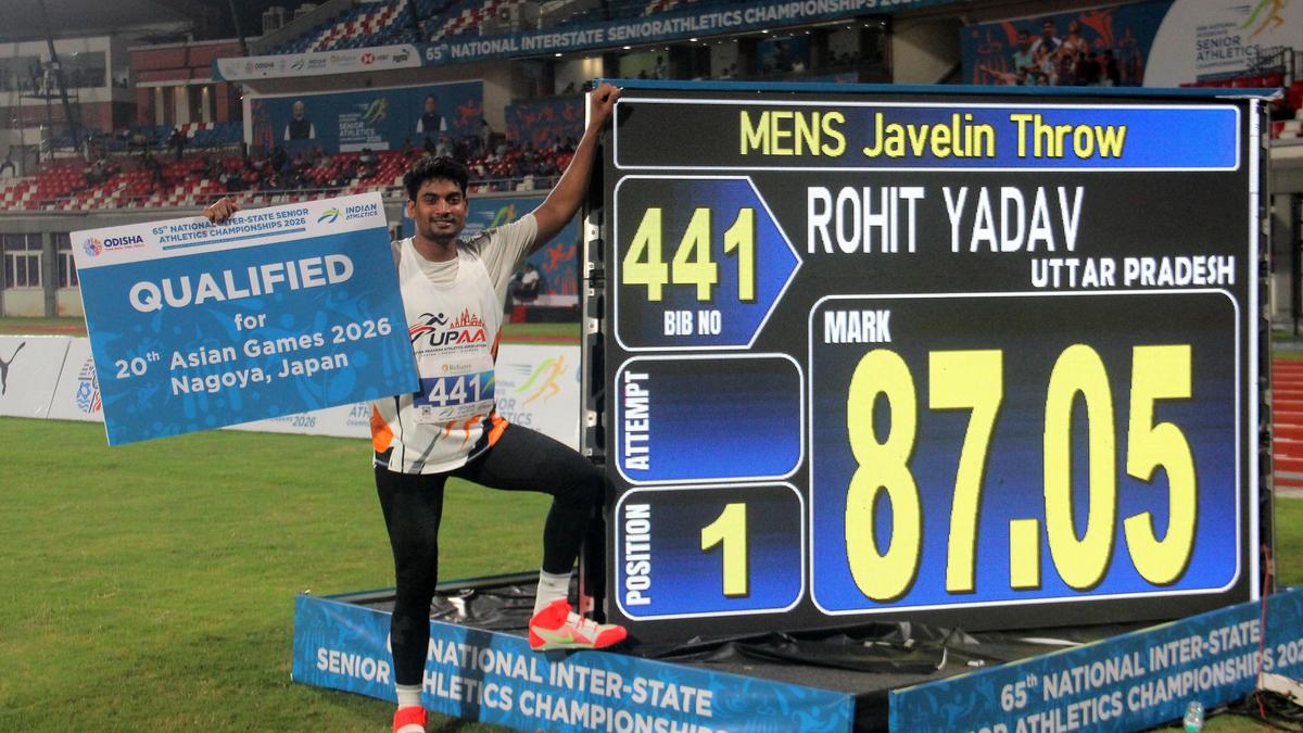 Rohit unleashes massive throw, qualifies for Asian Games