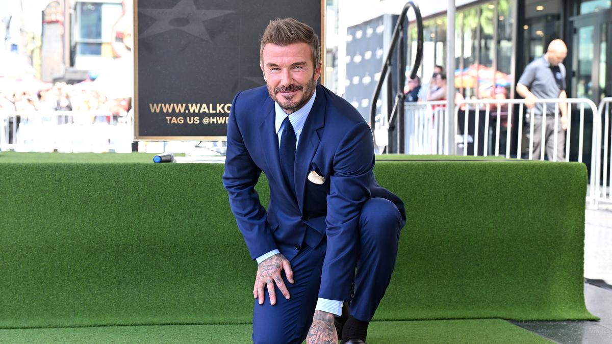 David Beckham honoured with Walk of Fame star as LA hosts World Cup games