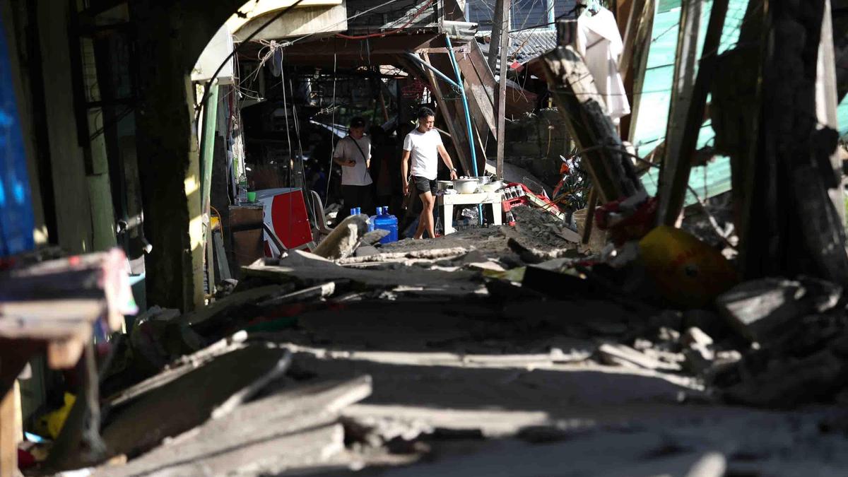 Outdoor hospitals, shaken communities as Philippine quake toll hits 41