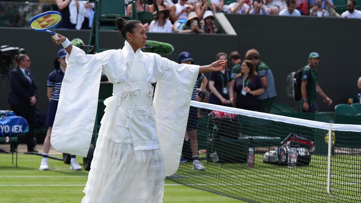 Wimbledon 2026 | Osaka defeats Jacquemot after Japanese-inspired ‘Kill Bill’ kimono walk-on