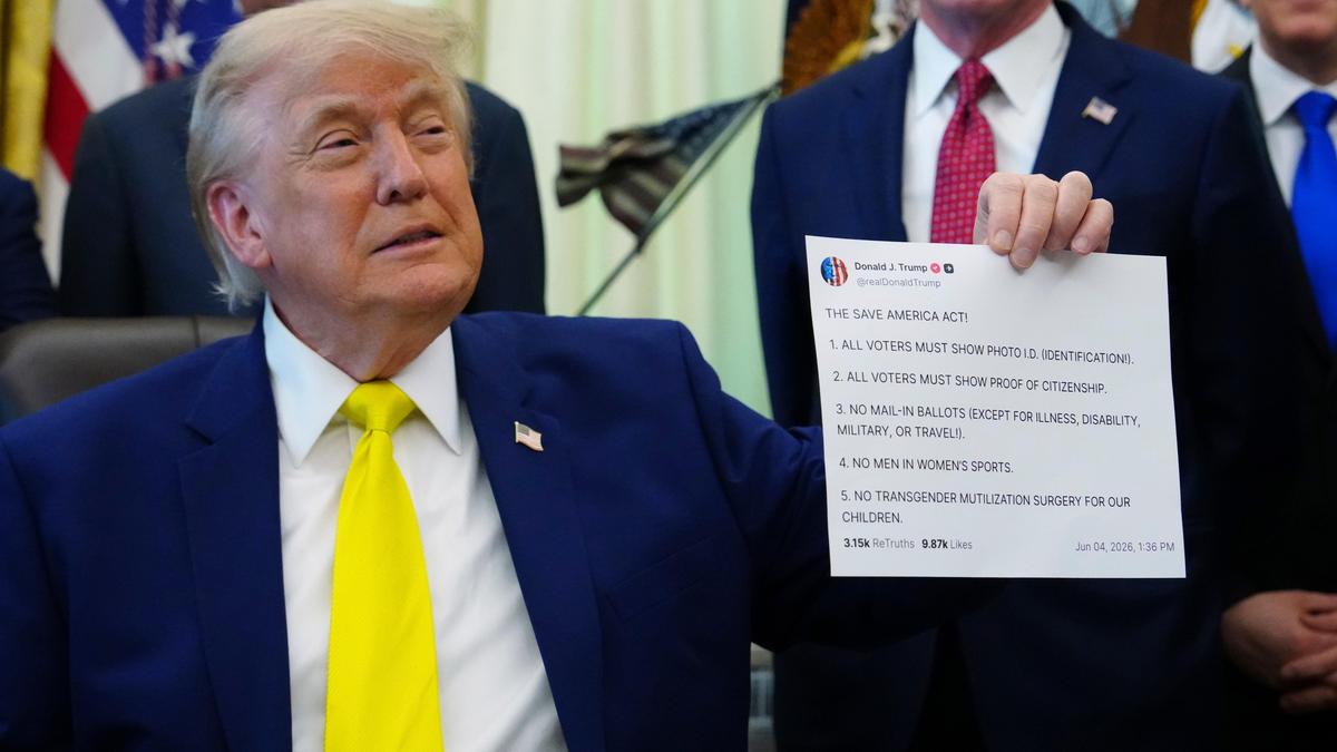 How Trump’s posts on Iran zigzagged during the war
