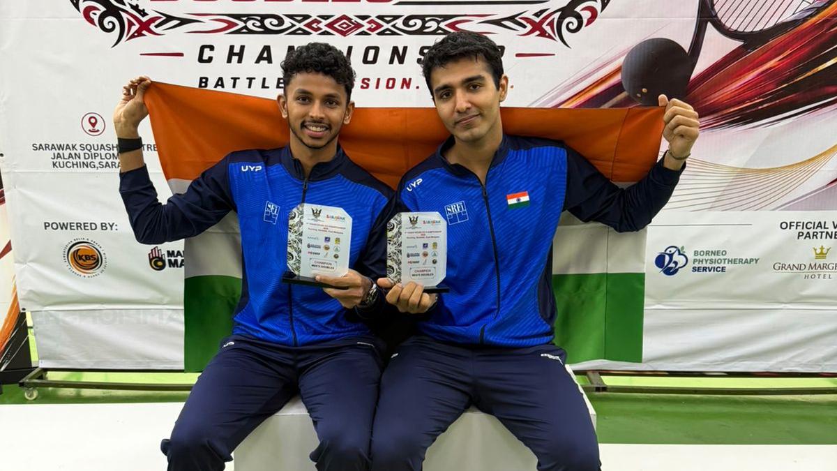 SQUASH | Abhay-Velavan duo wins at Asian Doubles Championships