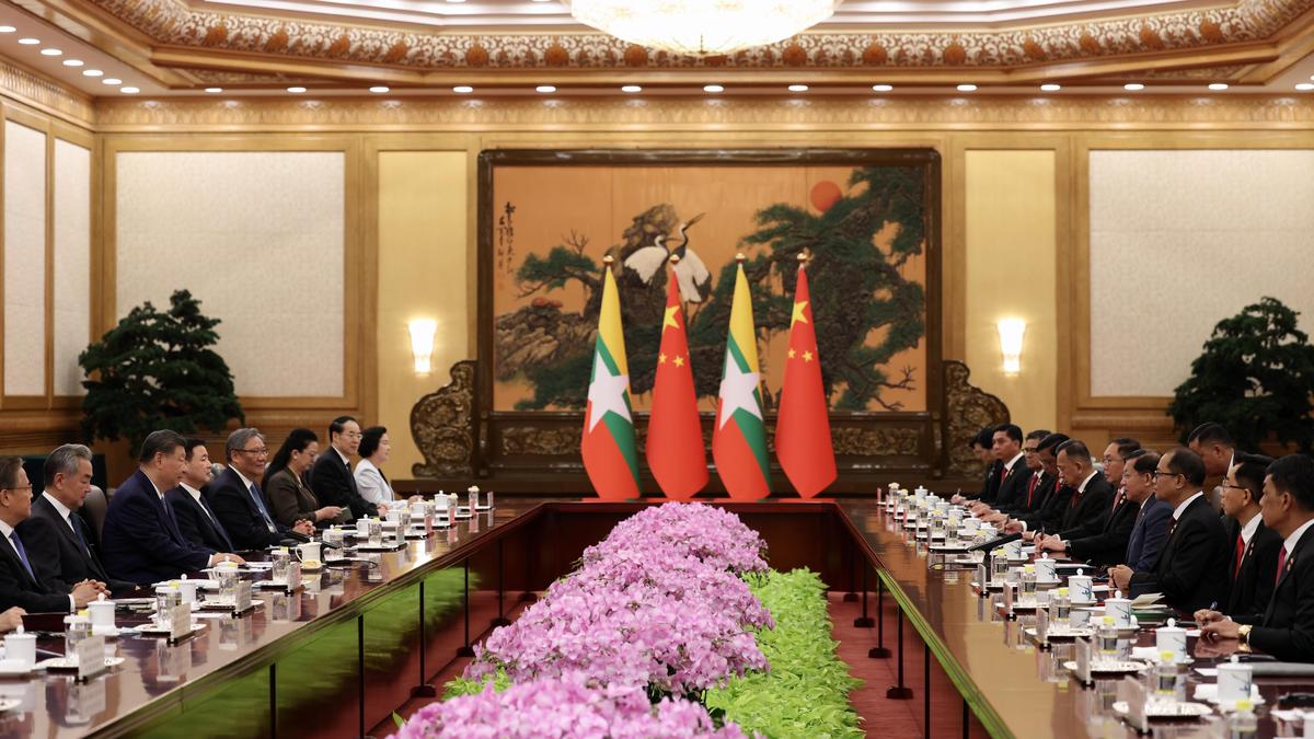 China, Myanmar pursue deeper ties as leaders hold talks in Beijing