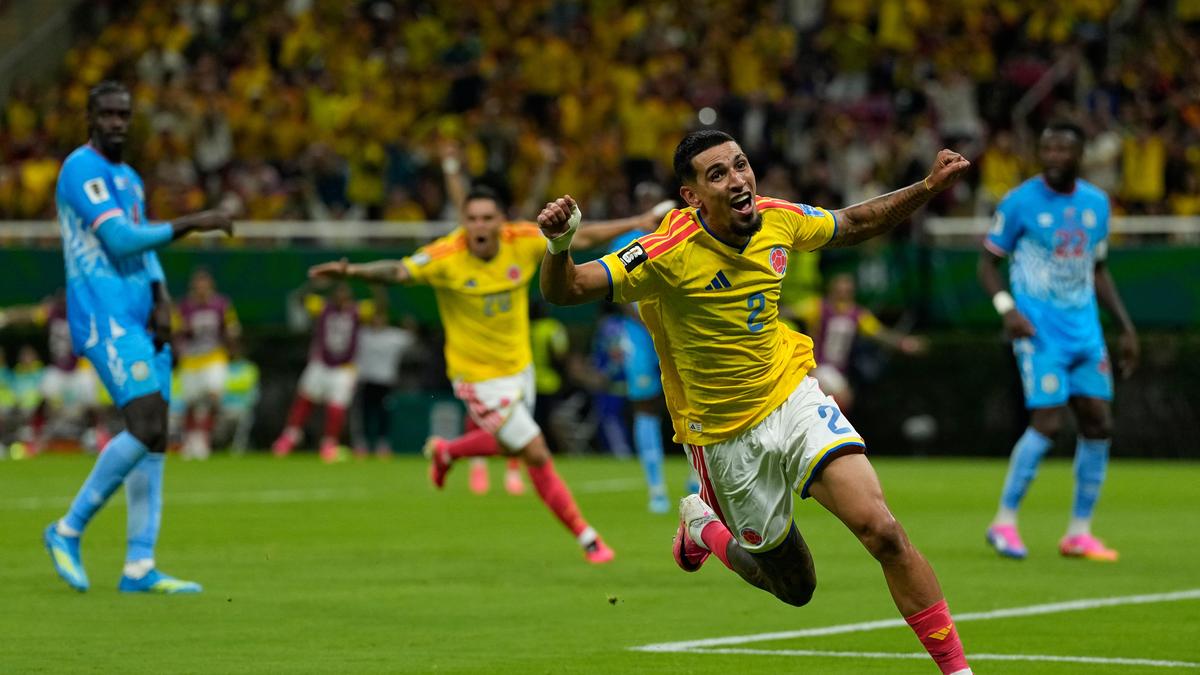 FIFA World Cup 2026: Colombia into Round of 32 as Munoz strikes against DR Congo