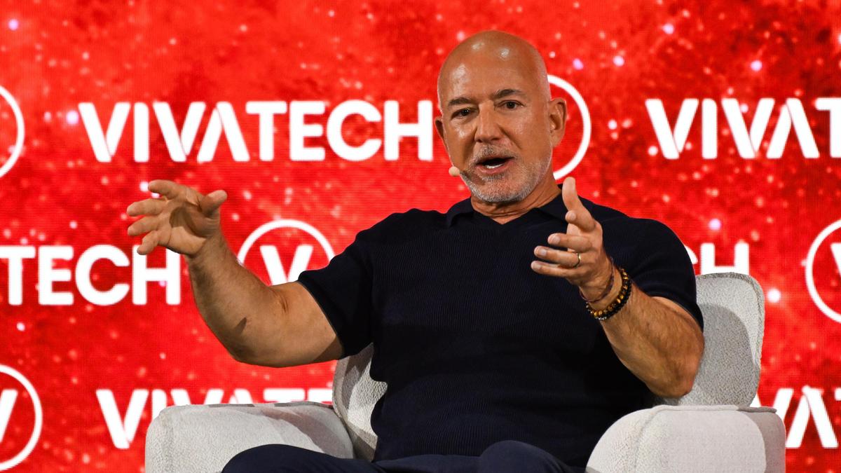 AI will lead to labour shortages, Amazon’s Jeff Bezos says in optimistic talk