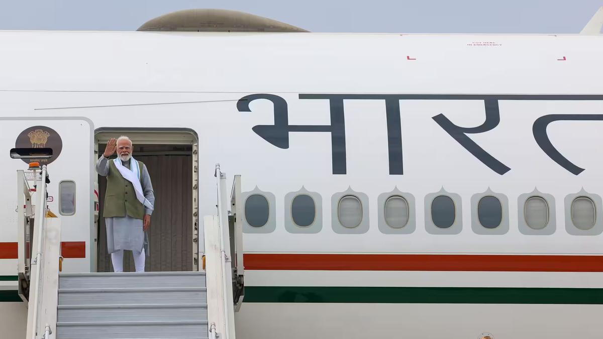 PM Modi arrives in France for first leg of two-nation visit
