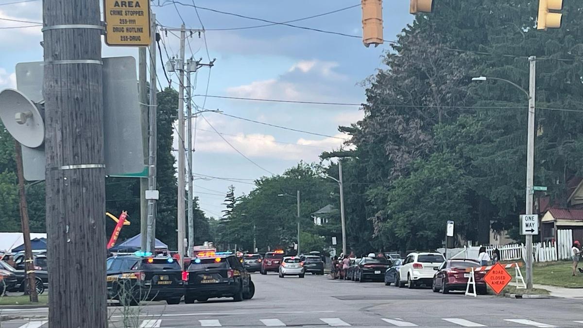 Multiple people have been shot near a festival in Toledo, Ohio, authorities say