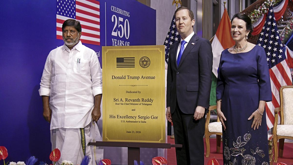 Thank you, says Trump as Telangana names Hyderabad road after him
