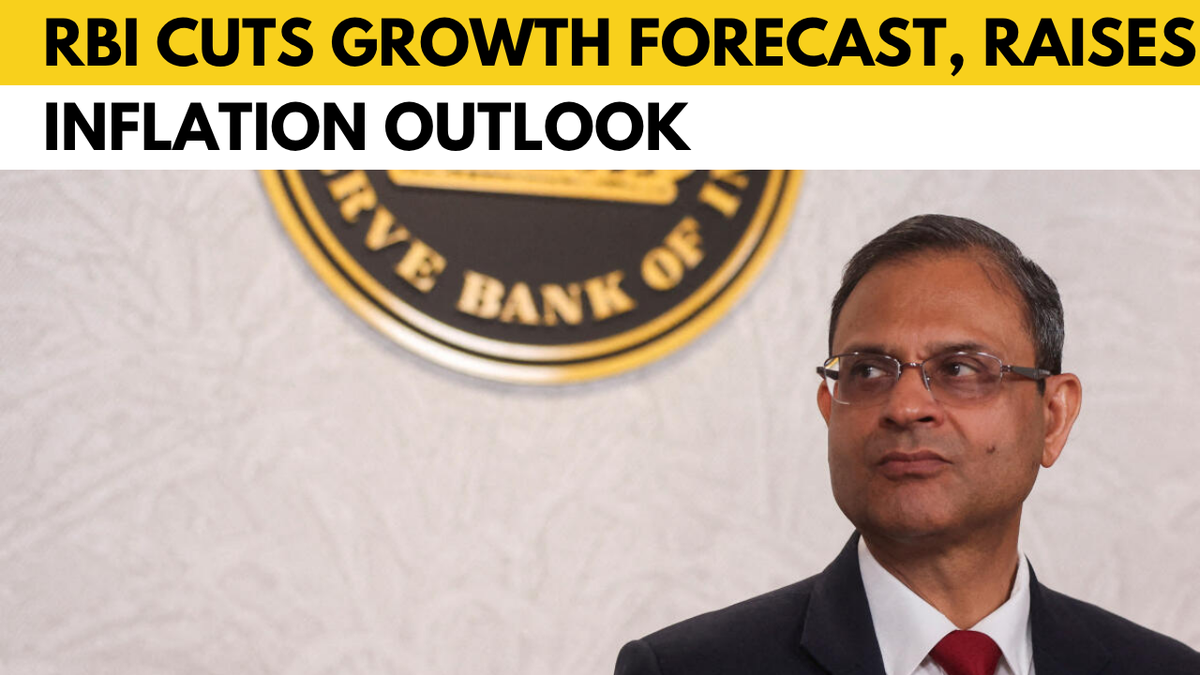 Watch: RBI lowers growth forecast to 6.6%