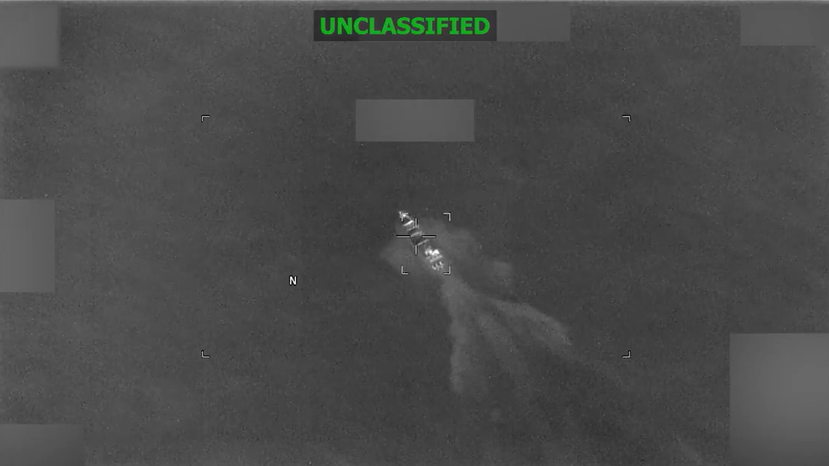 U.S. military says it struck vessel in Caribbean, killing two