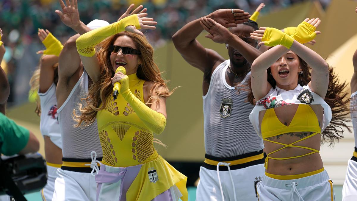 Shakira and Burna Boy warm up spectators in World Cup opening ceremony