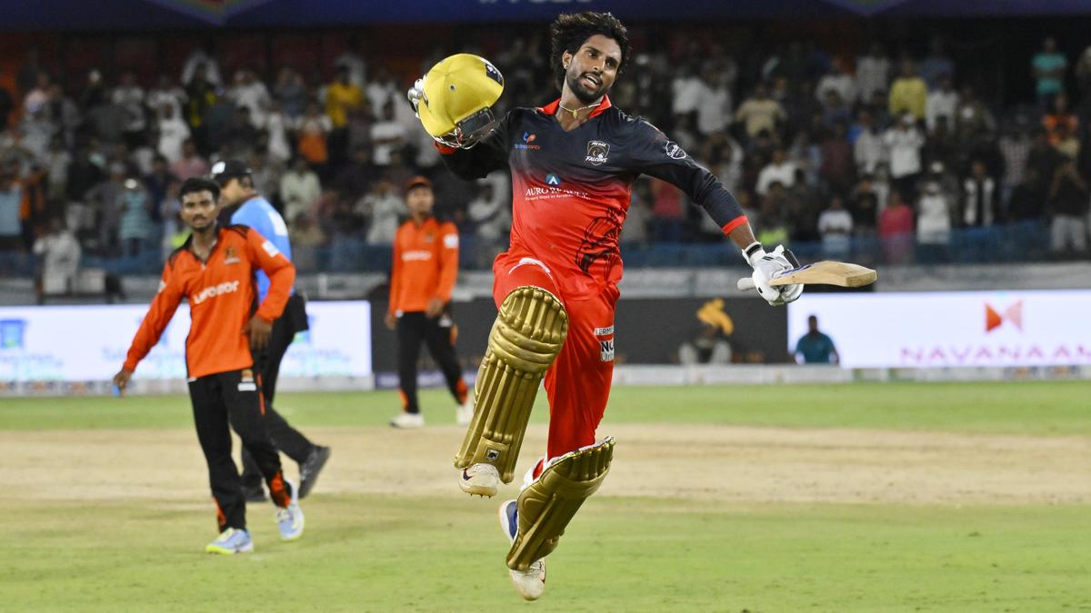Tilak’s blitzkrieg trumps Aman’s sensational knock – The Hindu