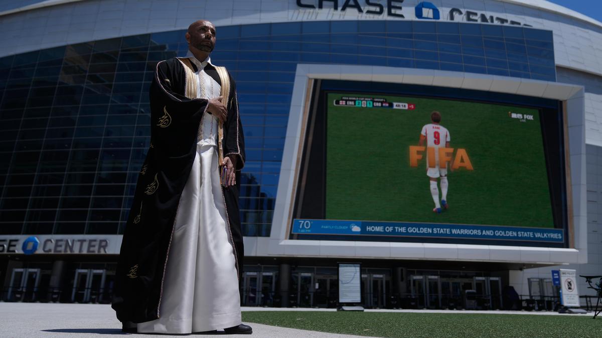 In a rainbow-trimmed robe at the World Cup, a gay Qatari doctor advocates for equal rights