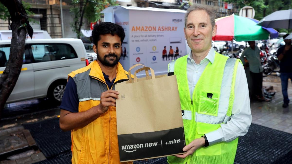 Amazon CEO Andy Jassy visits India; co-announces quick commerce scale-up plans for over 300 cities