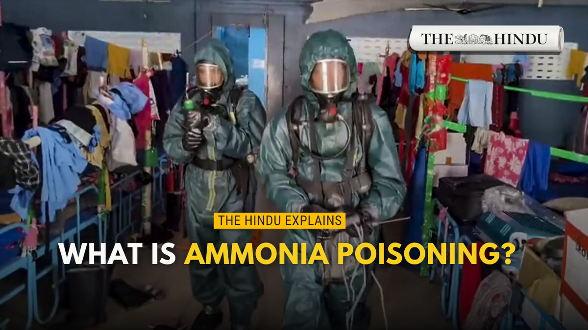 Watch: What is ammonia poisoning?