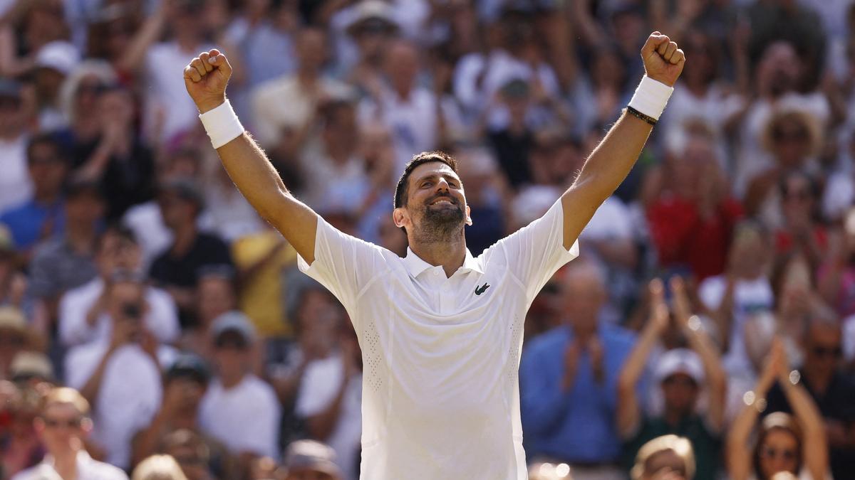 Novak Djokovic earns 105th match win at Wimbledon to equal Roger Federer record