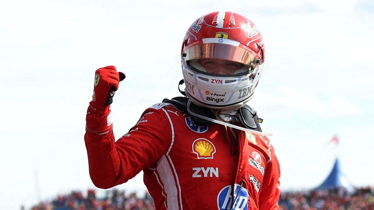 ‘Tough’ Leclerc delivers Ferrari’s 250th win with victory in British GP