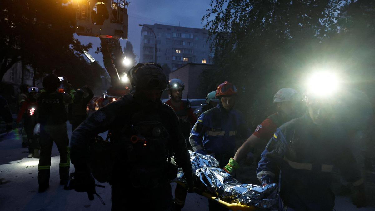 Ukrainian capital Kyiv under missile attack, officials say