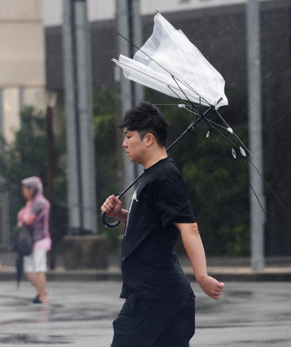 Watch: Blackouts, scattered debris, as Typhoon Bavi passes by Japan’s Ishigaki island