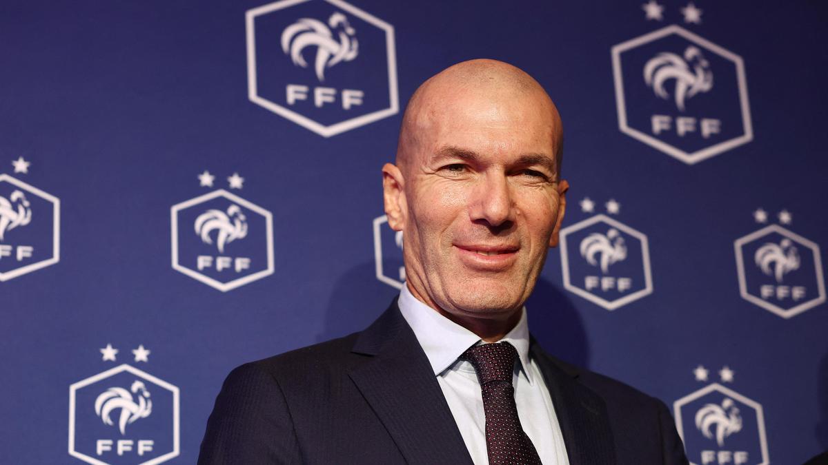 France hires former soccer great Zinedine Zidane as men”s national team coach