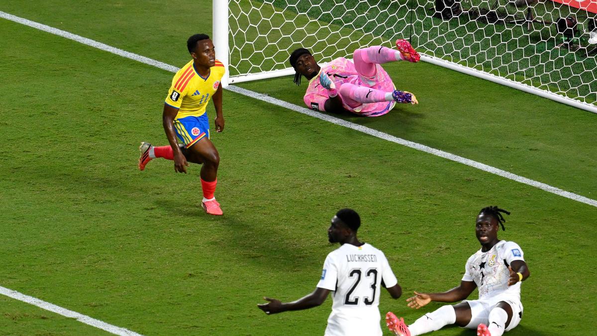 FIFA World Cup: Colombia beat Ghana 1-0 to set up Switzerland showdown