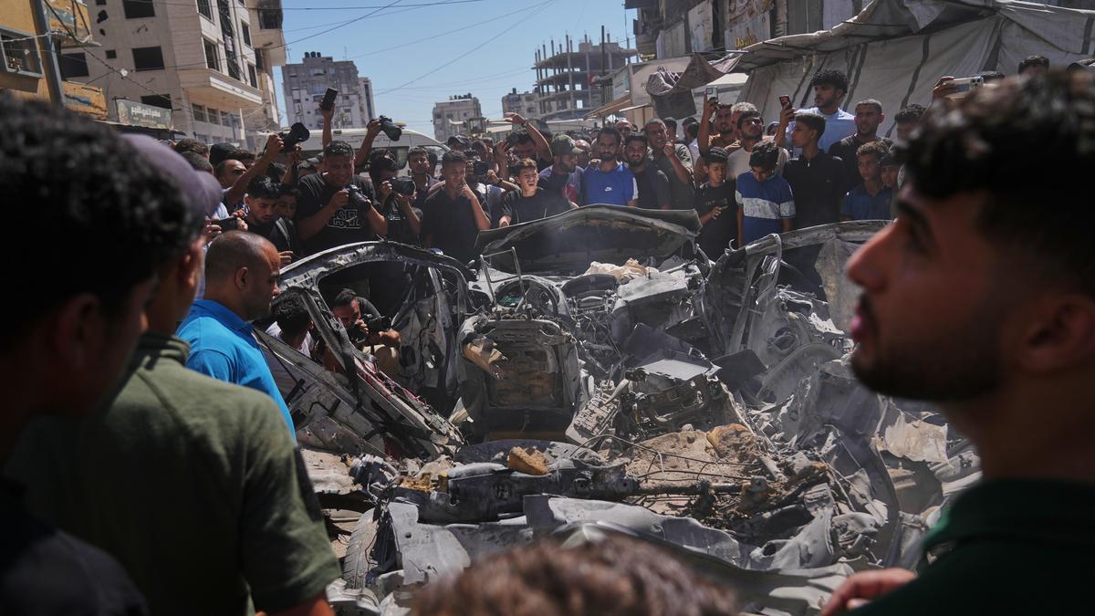 Gaza civil defence says Israeli attacks kill six