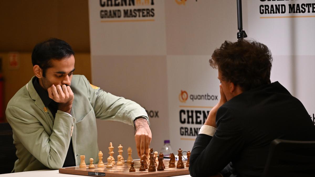 Chennai Grand Masters | Arjun downs Niemann; Nihal holds Firouzja