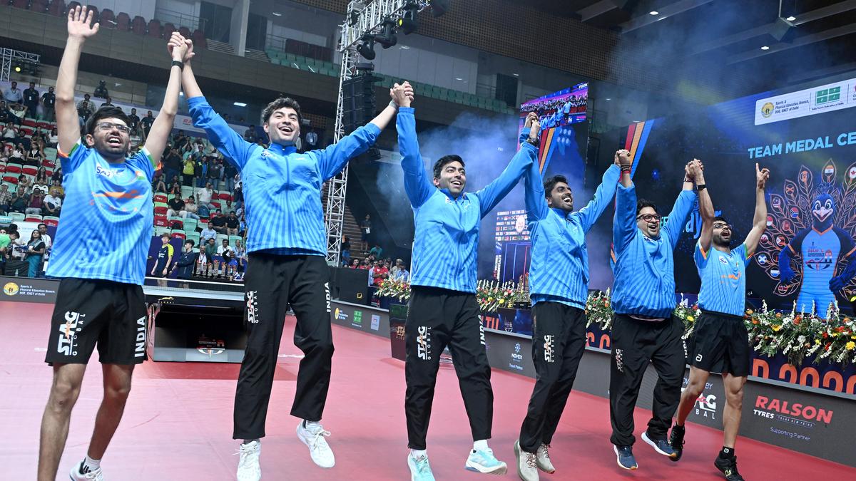 Commonwealth Table Tennis: Manush and Sreeja star as India bags a double