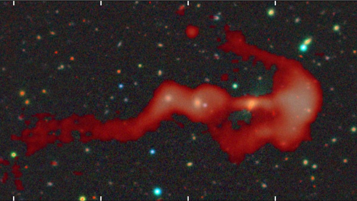 Indian team discovers rare ‘bow and arrow’ radio galaxy two billion light years from Earth