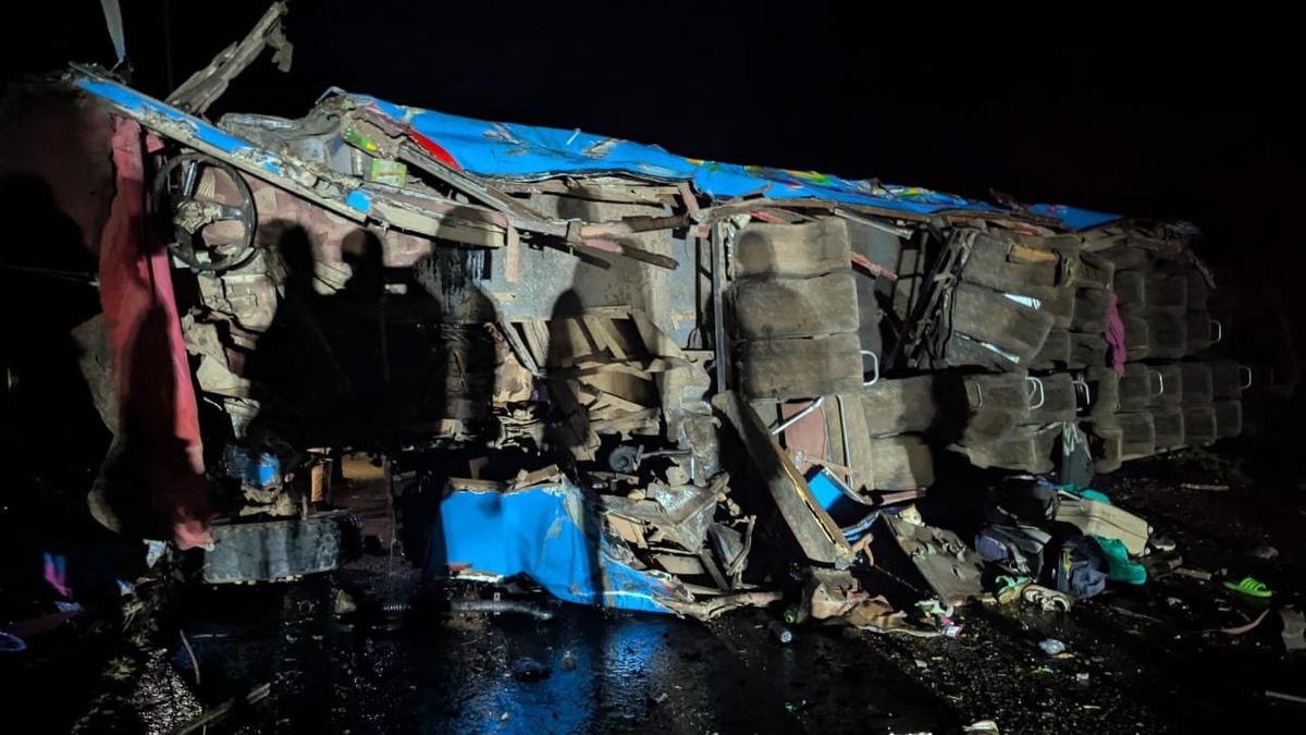 At least 20 children and one adult were killed in a school bus crash in Uganda, police say