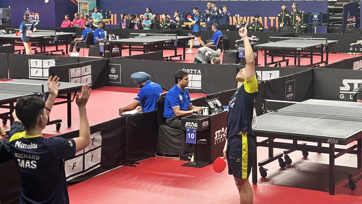 Malaysia shocks top seed India in Commonwealth TT championship