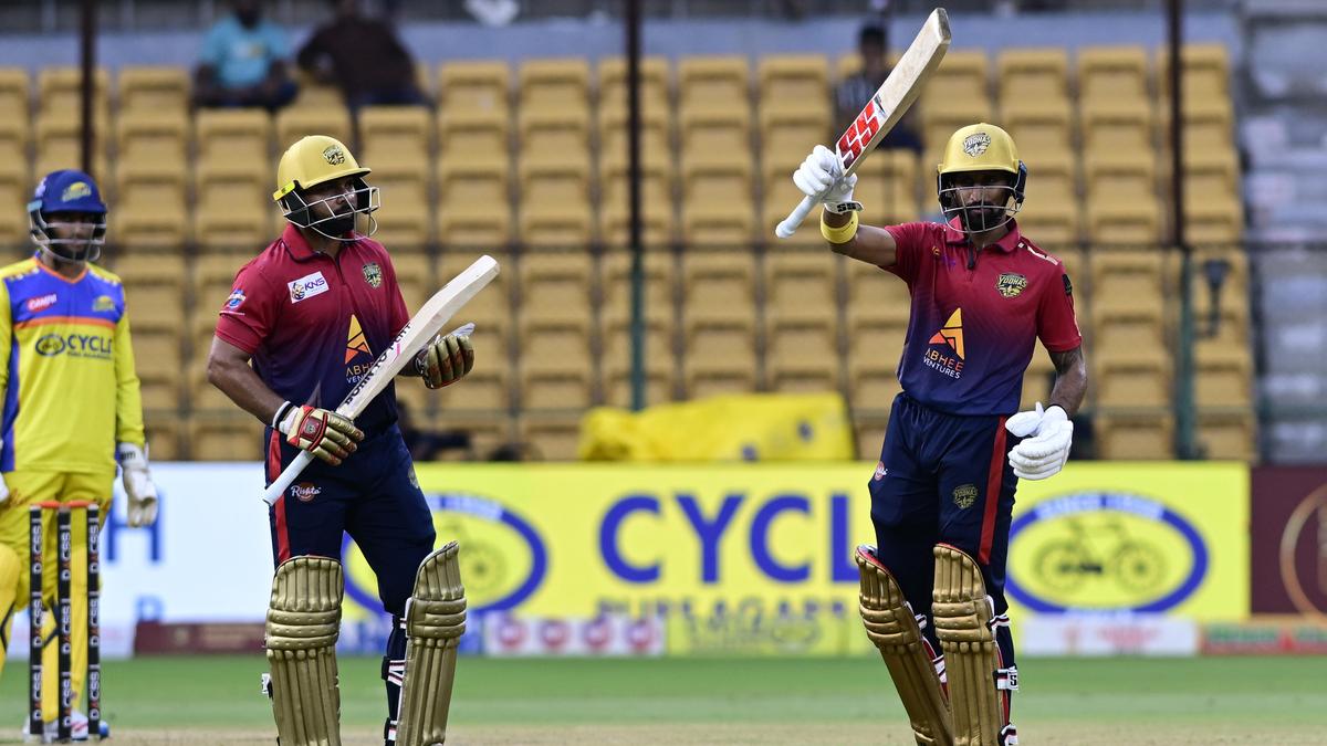 Maharaja Trophy | Yodhas cruise into Qualifier 2 with seven-wicket win over Warriors