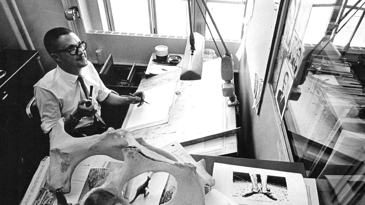 Pat Oliphant, fearless Pulitzer-winning political cartoonist, dies at 90