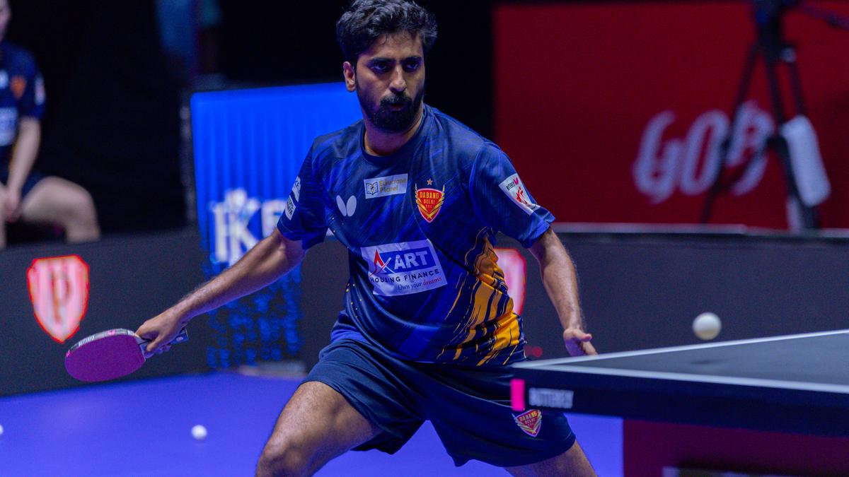 UTT | Sathiyan fashions Dabang Delhi’s win over UP Prometheans