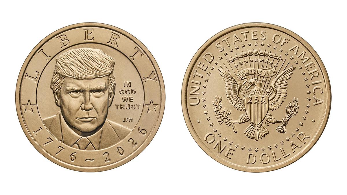 U.S. Mint will produce  coin with Trump’s image, Treasury Secretary says