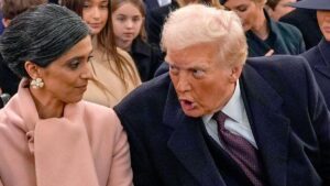Trump reads children’s book on Usha Vance’s podcast, then riffs on past presidents and himself