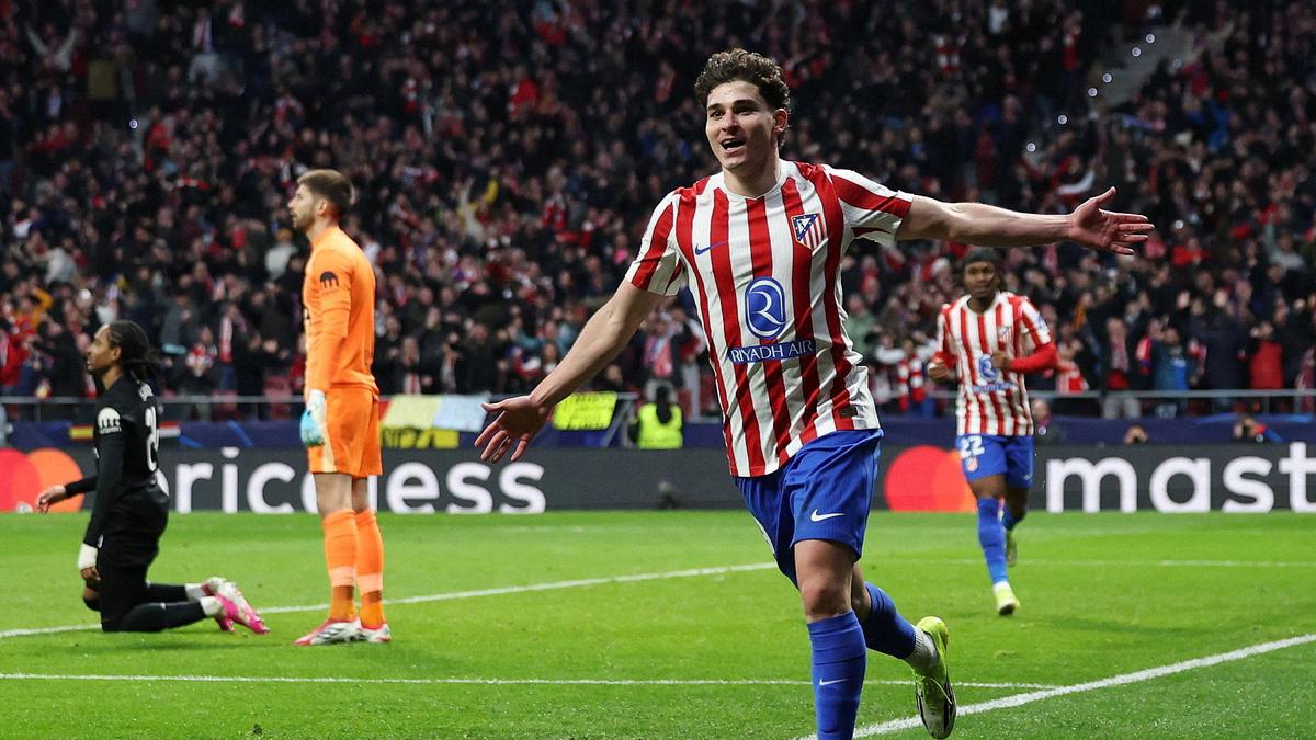 Atletico Madrid will not sell Julian Alvarez, says coach Diego Simeone