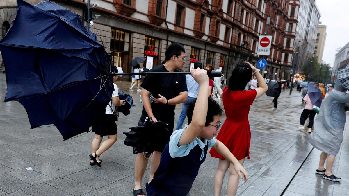 China issues red alert as Typhoon Dolphin hits its eastern coast