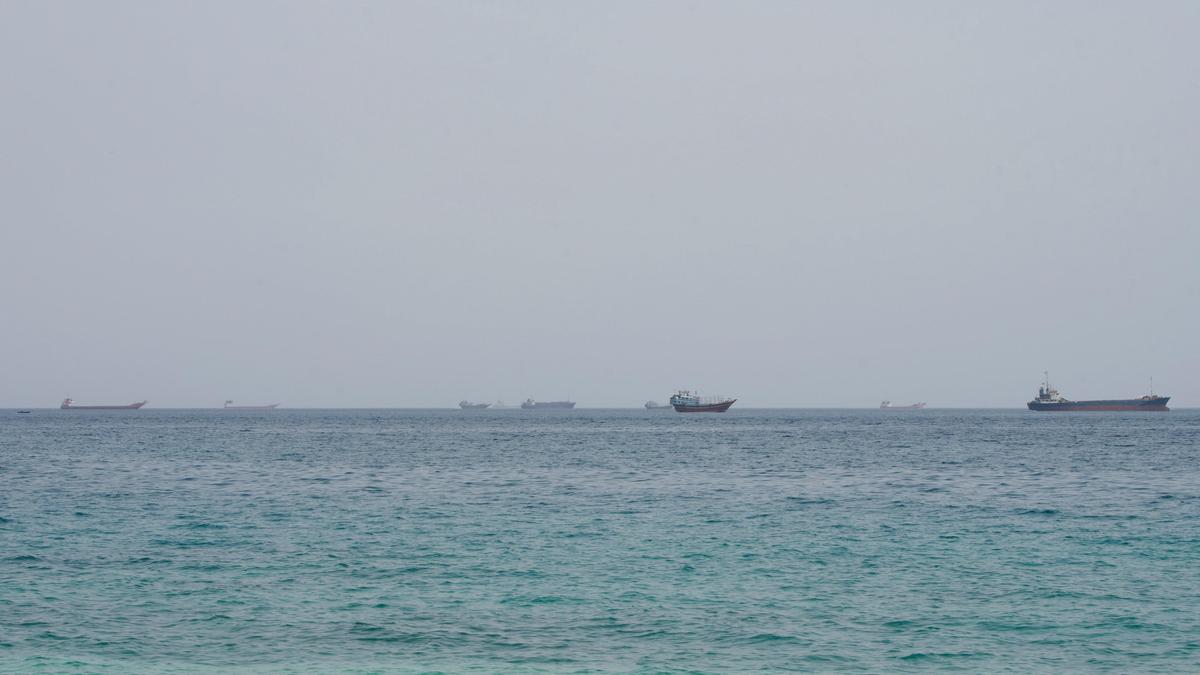 U.S. helicopter fired on ship that tried to break Iran ports blockade