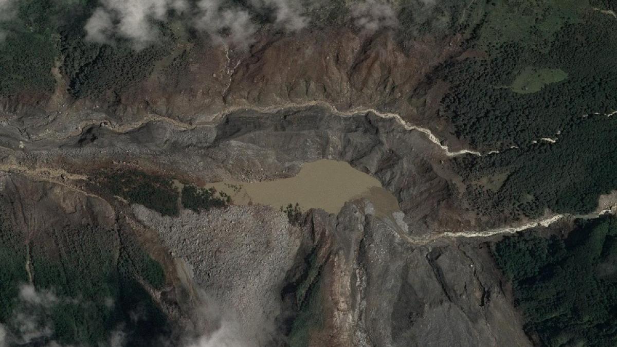 Fresh glacial lakes form at source of Nepal’s ice-rock avalanche