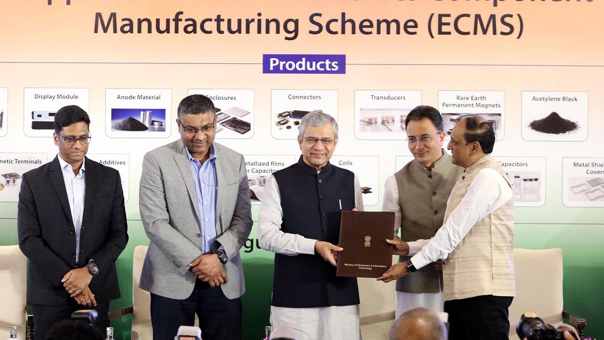 IT Ministry approves ₹7,877 crore worth projects under electronic component scheme