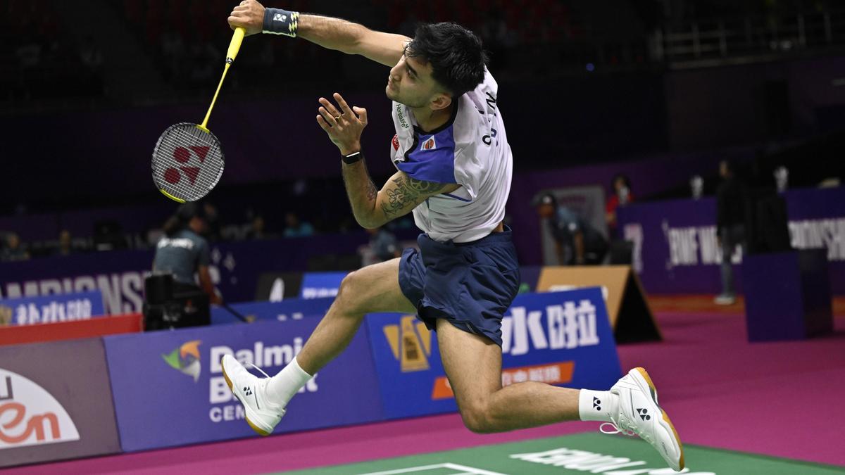 World Badminton Championships | Lakshya bounces back to surmount Filimon’s challenge