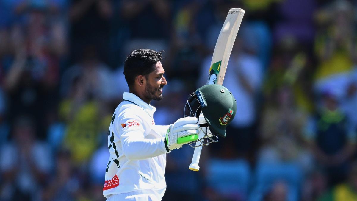AUS vs BAN Test day 2: Tanzid scores ton as Bangladesh take 88-run lead over Australia