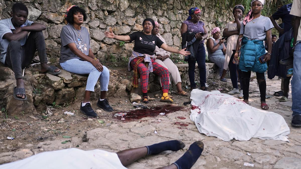 Around 40 dead in gang attack near Haiti’s capital