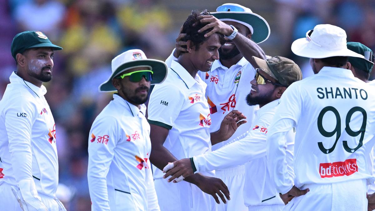 AUS vs BAN 1st Test: Hasan Mahmud takes six wickets as Bangladesh bowls out Australia for 198